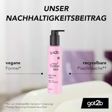 Anti-Frizz Lotion Schmusekatze, 200 ml