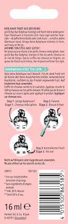 Fixatieborstel Bye Bye Baby Hair, 16 ml