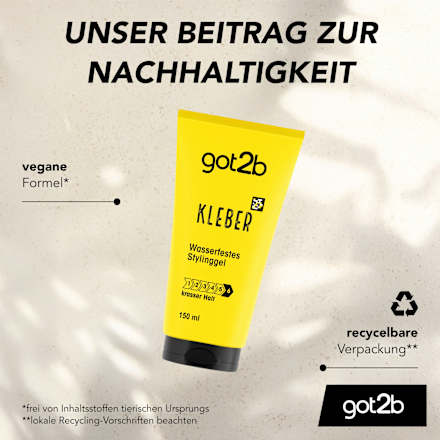 Haargel Kleber wasserfest, 150 ml