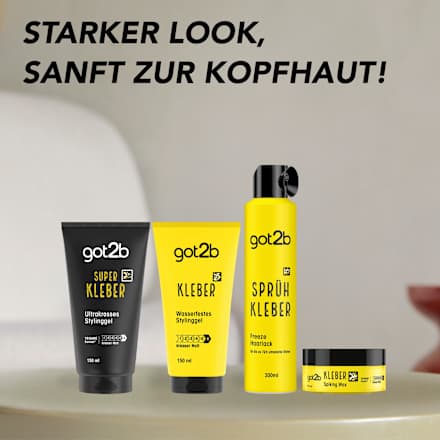 Haargel Kleber wasserfest, 150 ml