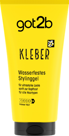 Haargel Kleber wasserfest, 150 ml