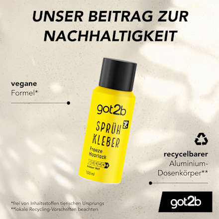 Haarlack Sprühkleber, Reisegröße, 100 ml