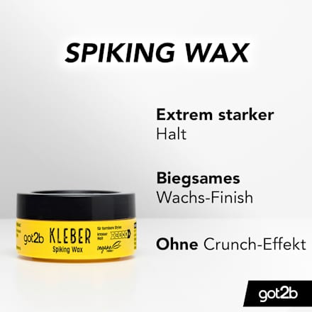 Haarwaxlijm met spikes, 75 ml