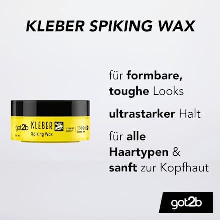 Haarwachs Kleber Spiking Wax, 75 ml