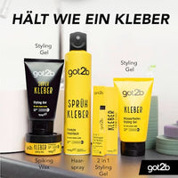 Haarwaxlijm met spikes, 75 ml