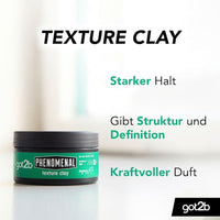 Phenomenal Texture Clay Hair Wax, 100 ml