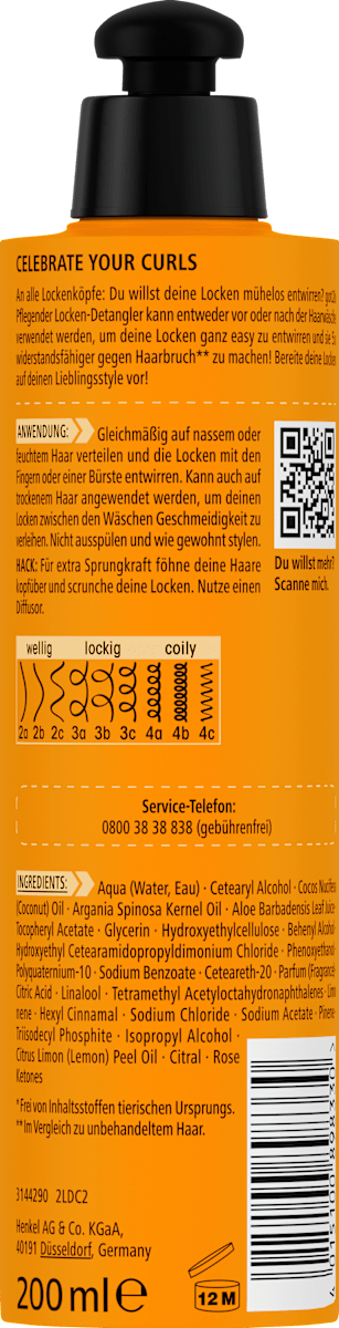 got2b Locken Detangler, 200 ml