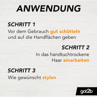 Schuimkrulmousse-lokmiddel, 250 ml