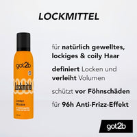 Schaumfestiger Locken Mousse Lockmittel, 250 ml