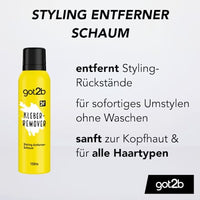 Styling-Entferner-Schaum Kleber-Remover, 150 ml