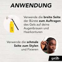 Styling Gel Glue 4 Wenkbrauwen &amp; Randen 2-in-1, 16 ml
