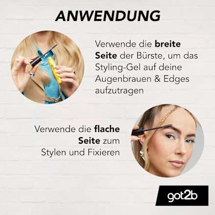 Stylinggel Kleber 4 Brows & Edges 2in1, 16 ml
