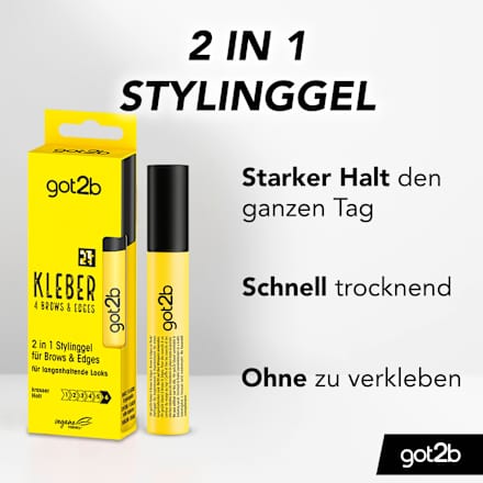 Styling Gel Glue 4 Wenkbrauwen &amp; Randen 2-in-1, 16 ml