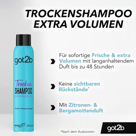 Trockenshampoo Extra Volumen, 200 ml