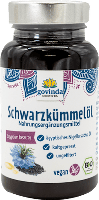 Zwarte komijnolie capsules 90 stuks, 53,6 g