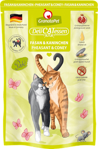 Nat kattenvoer met fazant &amp; konijn, 85 g