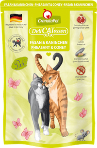 Nat kattenvoer met fazant &amp; konijn, 85 g
