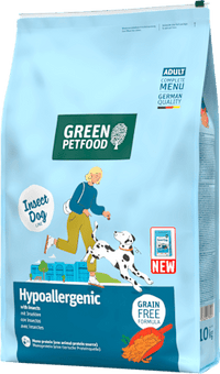 Trockenfutter Hund mit Insekten, hypoallergen, 10 kg