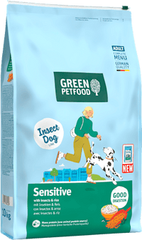 Trockenfutter Hund mit Insekten & Reis, sensitiv, 10 kg