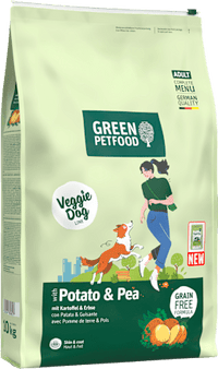 Trockenfutter Hund mit Kartoffel & Erbse, veggie, 10 kg