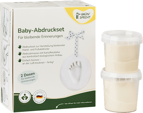 Baby-Abdruckset 2 Dosen, 1 St