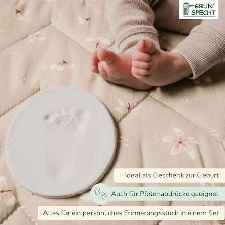 Baby-Abdruckset 2 Dosen, 1 St