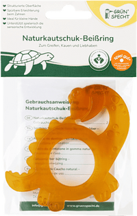 Beißring Naturkautschuk, Dinosaurier, 1 St