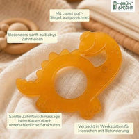 Beißring Naturkautschuk, Dinosaurier, 1 St