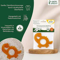 Beißring Naturkautschuk, Dinosaurier, 1 St