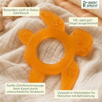 Beißring, Naturkautschuk, Schildkröte, 1 St