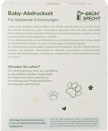 Bio-Baby-Abdruckset, 1 St