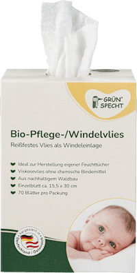 Bio-Pflege-/Windelvlies, 70 Blatt, 1 St