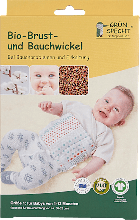 Brust-und Bauchwickel, Gr. 1 (1-12 Monate), 1 St