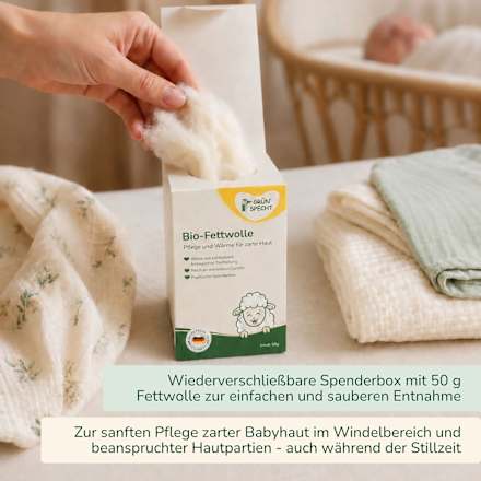 Fettwolle, 50 g