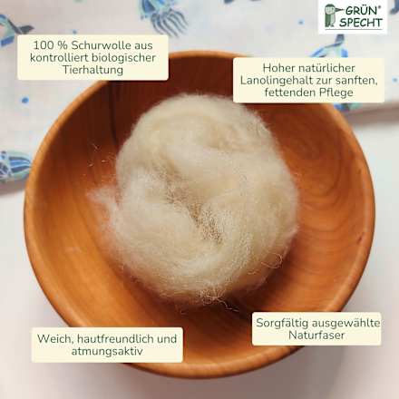 Fettwolle, 50 g