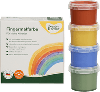 Fingermalfarbe Set (4 x 120 g), 1 St