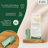 Fingerzahnbürste Naturkautschuk, 1 St