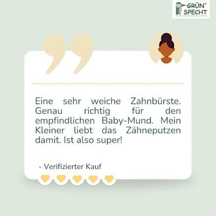 Fingerzahnbürste Naturkautschuk, 1 St