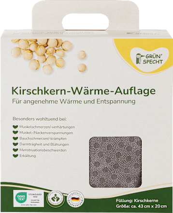 Kirschkern-Wärme-Auflage, 1 St