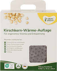 Kirschkern-Wärme-Auflage, 1 St