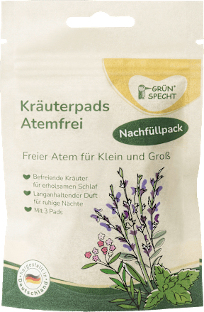 Kräuterpads Atemfrei, Nachfüllpack, 3 St