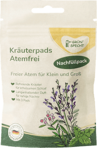 Kräuterpads Atemfrei, Nachfüllpack, 3 St