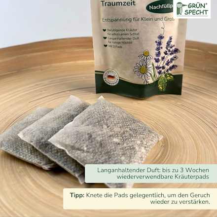 Kräuterpads Traumzeit, Nachfüllpack, 3 St