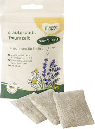Kräuterpads Traumzeit, Nachfüllpack, 3 St