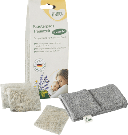 Grünspecht Kräuterpads Traumzeit Starter-Set, 1 Set