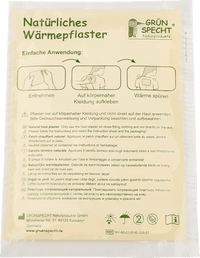 Natürliches Wärmepflaster (10 x 13 cm), 10 St Grünspecht