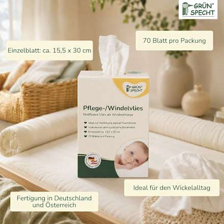 Pflege-/Windelvlies (70 Blatt)
