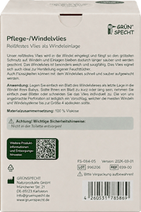 Pflege-/Windelvlies (70 Blatt)