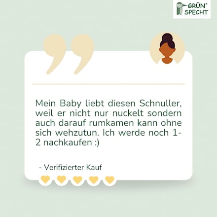 Schnuller Naturkautschuk, Gr. 1, 0-6 Monate, 1 St