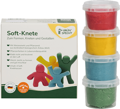 Soft-Knete Set 4tlg (4 x 120 g), 1 St